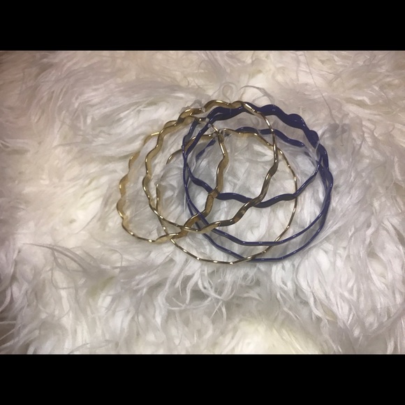 Royal & gold bangles - Picture 1 of 2